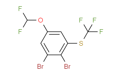 AS22374 | 1,2-Dibromo-5-difluoromethoxy-3-(trifluoromethylthio)benzene