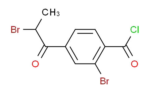 AS22393 | 2-Bromo-4-(2-bromopropanoyl)benzoyl chloride