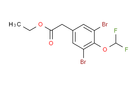 AS22396 | Ethyl 3,5-dibromo-4-(difluoromethoxy)phenylacetate