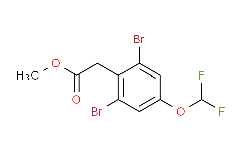 AS22397 | Methyl 2,6-dibromo-4-(difluoromethoxy)phenylacetate
