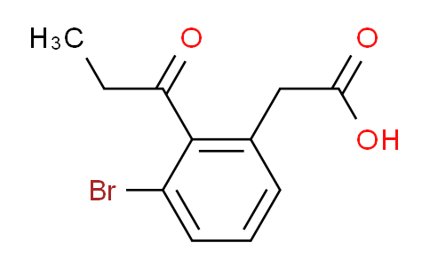 AS22402 | 3-Bromo-2-propionylphenylacetic acid