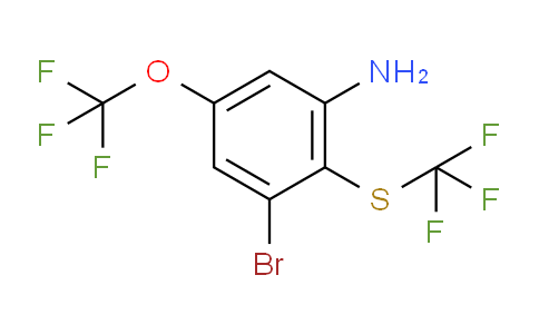 AS22409 | 3-Bromo-5-trifluoromethoxy-2-(trifluoromethylthio)aniline