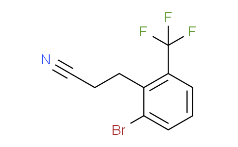 AS22410 | 3-(2-Bromo-6-(trifluoromethyl)phenyl)propanenitrile