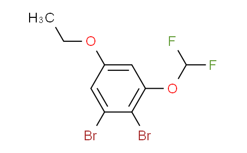 AS22412 | 1,2-Dibromo-3-difluoromethoxy-5-ethoxybenzene