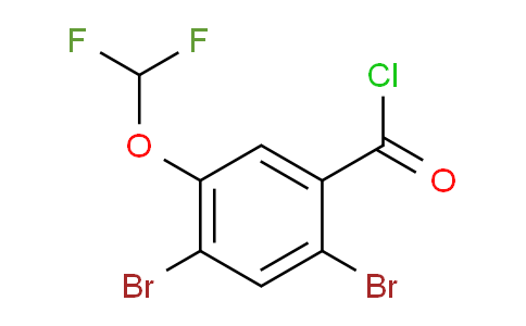 AS22423 | 2,4-Dibromo-5-(difluoromethoxy)benzoyl chloride