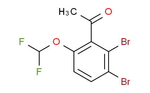 AS22444 | 2',3'-Dibromo-6'-(difluoromethoxy)acetophenone
