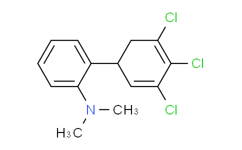Dimethyl-[2-(3,4,5-trichlorocyclohexa-2,4-dienyl)-phenyl]-amine