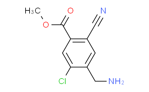 AS33666 | Methyl 4-aminomethyl-5-chloro-2-cyanobenzoate