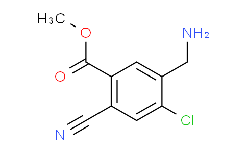 AS33668 | Methyl 5-aminomethyl-4-chloro-2-cyanobenzoate