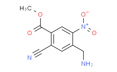 AS33677 | Methyl 4-aminomethyl-2-cyano-5-nitrobenzoate