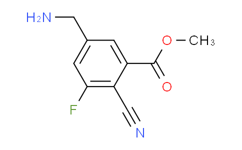 AS33686 | Methyl 5-aminomethyl-2-cyano-3-fluorobenzoate
