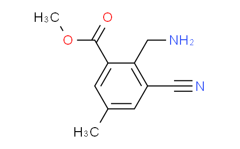 AS33688 | Methyl 2-aminomethyl-3-cyano-5-methylbenzoate