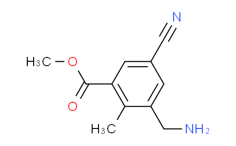 AS33693 | Methyl 3-aminomethyl-5-cyano-2-methylbenzoate