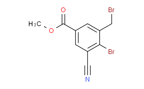 AS33694 | Methyl 4-bromo-3-bromomethyl-5-cyanobenzoate