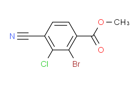 AS33698 | Methyl 2-bromo-3-chloro-4-cyanobenzoate