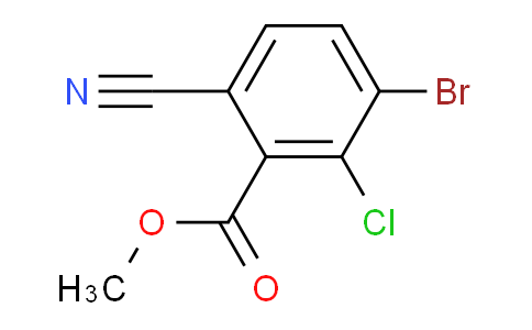 AS33702 | Methyl 3-bromo-2-chloro-6-cyanobenzoate