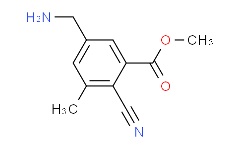 AS33715 | Methyl 5-aminomethyl-2-cyano-3-methylbenzoate