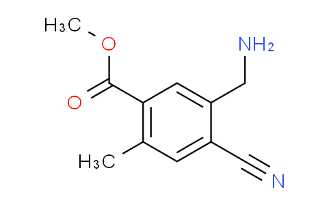 AS33716 | Methyl 5-aminomethyl-4-cyano-2-methylbenzoate