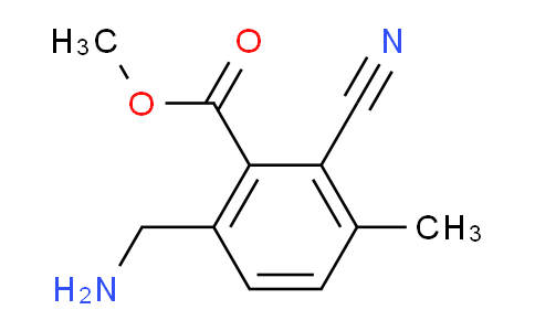 AS33718 | Methyl 6-aminomethyl-2-cyano-3-methylbenzoate