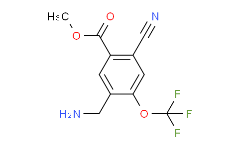 AS33737 | Methyl 5-aminomethyl-2-cyano-4-(trifluoromethoxy)benzoate