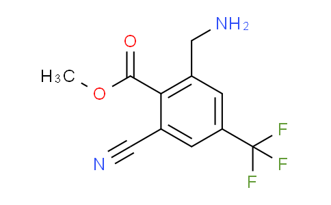 AS33740 | Methyl 2-aminomethyl-6-cyano-4-(trifluoromethyl)benzoate