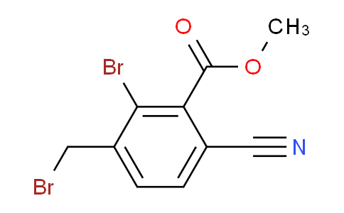 AS33753 | Methyl 2-bromo-3-bromomethyl-6-cyanobenzoate