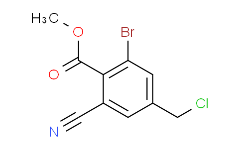 AS33766 | Methyl 2-bromo-4-chloromethyl-6-cyanobenzoate