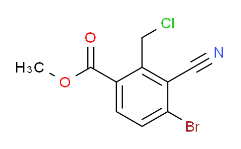 AS33772 | Methyl 4-bromo-2-chloromethyl-3-cyanobenzoate