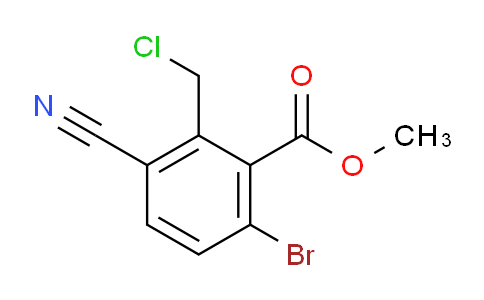 AS33775 | Methyl 6-bromo-2-chloromethyl-3-cyanobenzoate