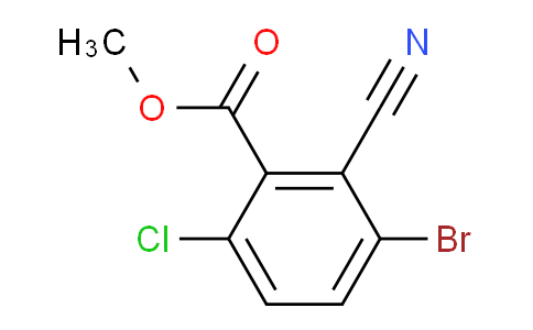 AS33787 | Methyl 3-bromo-6-chloro-2-cyanobenzoate