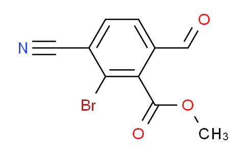AS33789 | Methyl 2-bromo-3-cyano-6-formylbenzoate