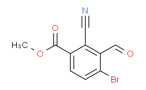 AS33795 | Methyl 4-bromo-2-cyano-3-formylbenzoate