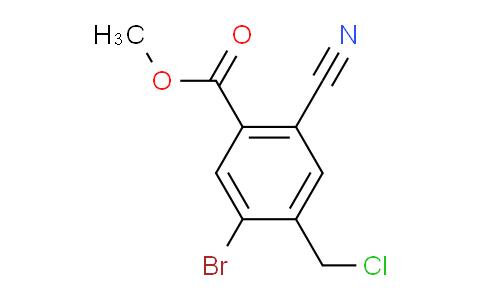 AS33807 | Methyl 5-bromo-4-chloromethyl-2-cyanobenzoate