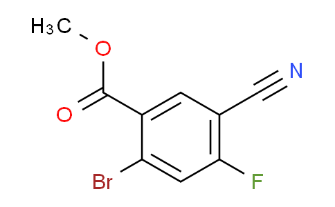 AS33811 | Methyl 2-bromo-5-cyano-4-fluorobenzoate