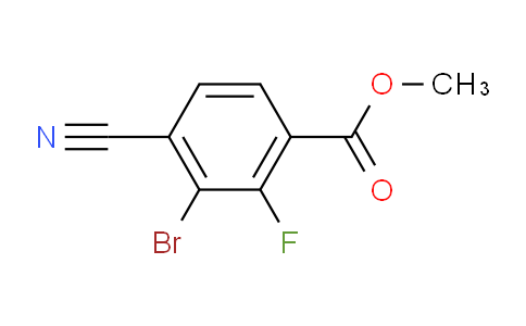 AS33813 | Methyl 3-bromo-4-cyano-2-fluorobenzoate