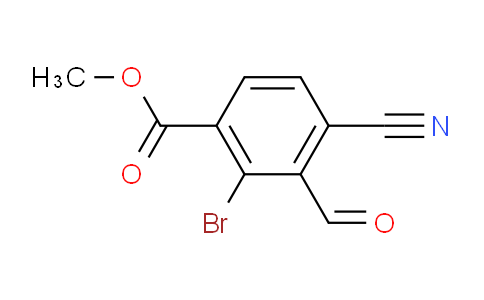 AS33819 | Methyl 2-bromo-4-cyano-3-formylbenzoate