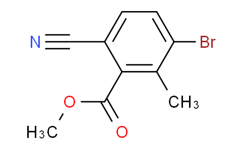 AS33823 | Methyl 3-bromo-6-cyano-2-methylbenzoate