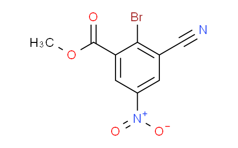 AS33828 | Methyl 2-bromo-3-cyano-5-nitrobenzoate