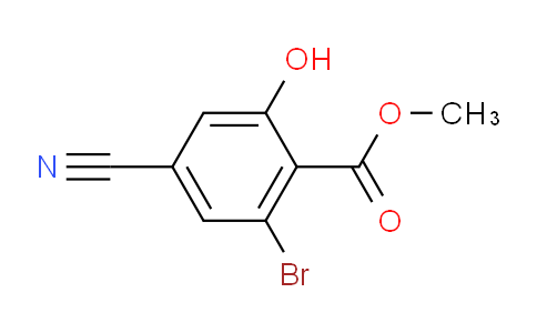 AS33830 | Methyl 2-bromo-4-cyano-6-hydroxybenzoate