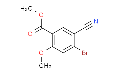 AS33838 | Methyl 4-bromo-5-cyano-2-methoxybenzoate
