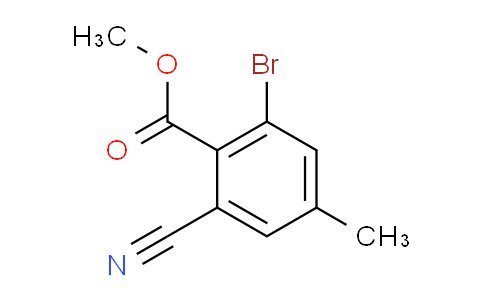 AS33845 | Methyl 2-bromo-6-cyano-4-methylbenzoate