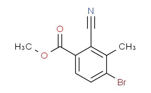 AS33848 | Methyl 4-bromo-2-cyano-3-methylbenzoate