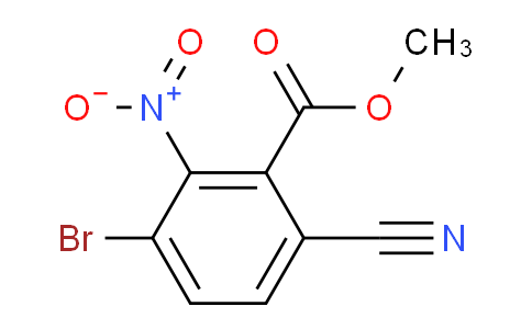 AS33859 | Methyl 3-bromo-6-cyano-2-nitrobenzoate