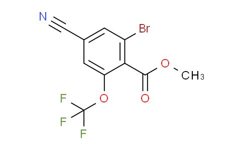 AS33862 | Methyl 2-bromo-4-cyano-6-(trifluoromethoxy)benzoate