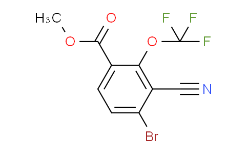 AS33868 | Methyl 4-bromo-3-cyano-2-(trifluoromethoxy)benzoate