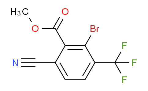 AS33874 | Methyl 2-bromo-6-cyano-3-(trifluoromethyl)benzoate