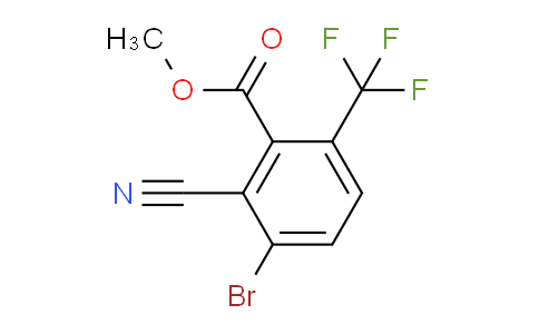 AS33878 | Methyl 3-bromo-2-cyano-6-(trifluoromethyl)benzoate
