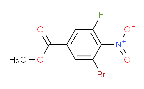 AS33900 | Methyl 3-bromo-5-fluoro-4-nitrobenzoate