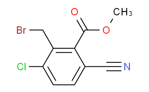 AS33905 | Methyl 2-bromomethyl-3-chloro-6-cyanobenzoate