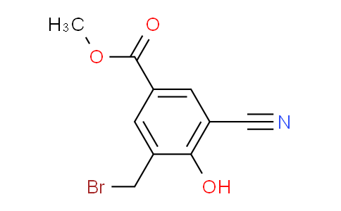 AS33910 | Methyl 3-bromomethyl-5-cyano-4-hydroxybenzoate
